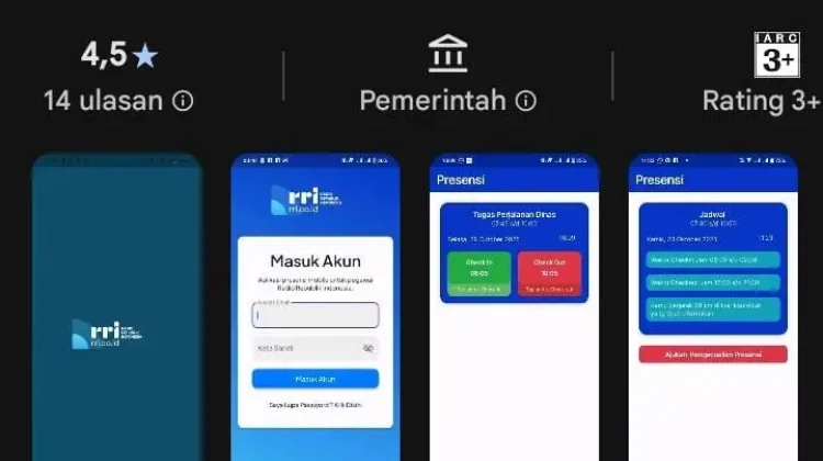 Transformasi Digital, RRI Sungailiat Terapkan Sistem Absensi My RRI